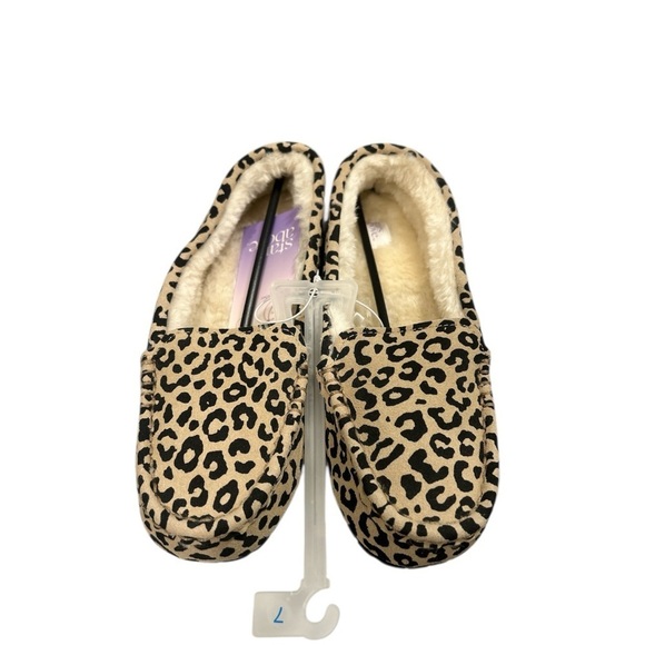 stars above Shoes - Stars Above Tan Leopard Print Moccasins